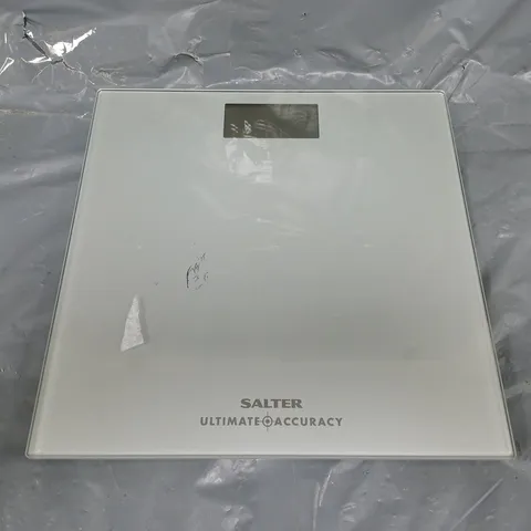 SALTER ULTIMATE ACCURACY DIGITAL BATHROOM SCALES IN PHANTOM GREY - COLLECTION ONLY