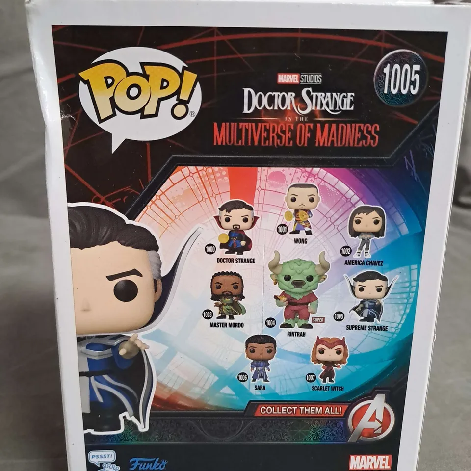 BOXED POP! SUPREME STRANGE MULTIVERSE OF MADNESS