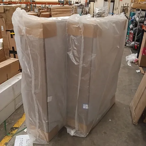 BAGGED DOUBLE DIVAN BED BASE (2 PARTS)