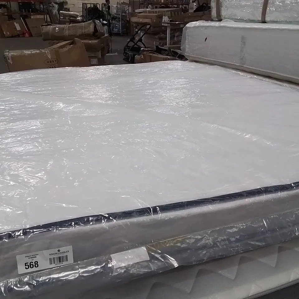 QUQLITY BAGGED TIGHT TOP SPRING MATTRESS 15CM/6IN HEIGHT - 135CM DOUBLE