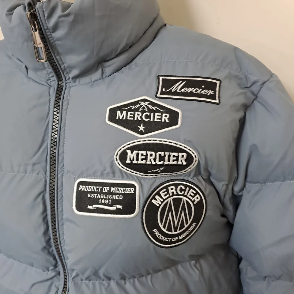 MERCIER LOGO PADDED COAT SIZE M