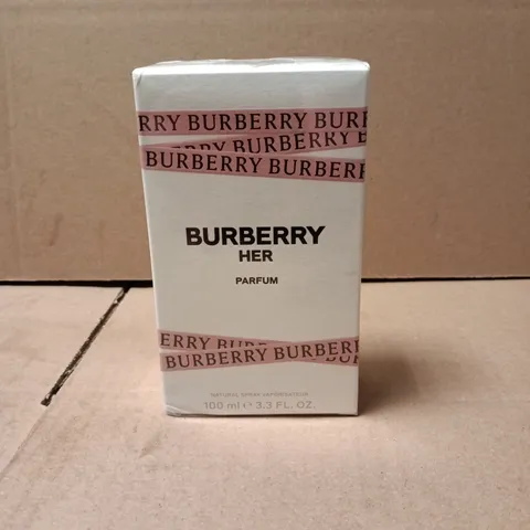 BOXED AND SEALED BURBERRY HER 100ML EAU DE PARFUM