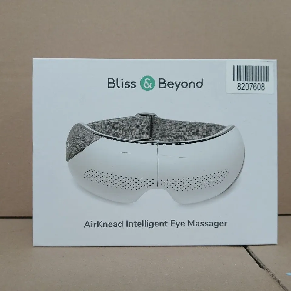 BOXED BLISS & BEYOND AIRKNEAD INTELLIGENT EYE MASSAGER