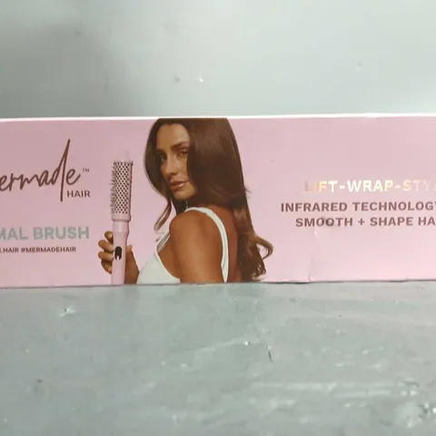 BOXED MERMADE HAIR THERMAL BRUSH 