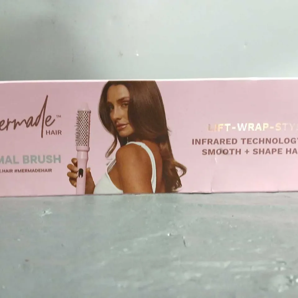 BOXED MERMADE HAIR THERMAL BRUSH 