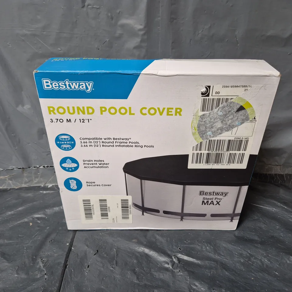 FLOWCLEAR STEEL PRO MAX 12' POOL COVER FAST SET 
