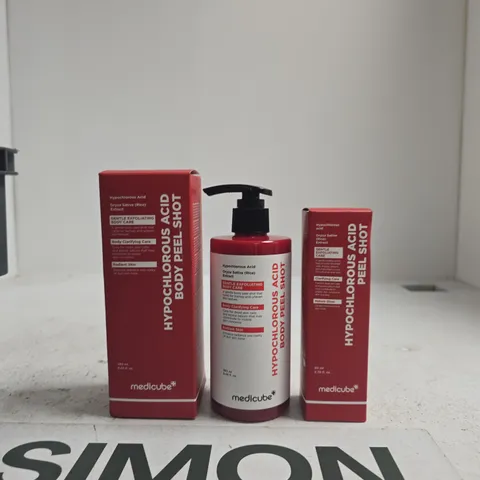 MEDICUBE HYPOCHLOROUS ACID PEEL SHOT – 2 PIECE SKINCARE SET