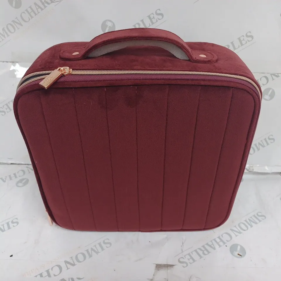 VELVET MAKEUP BAG