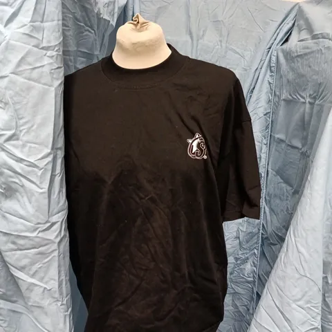 SIARR BLACK T-SHIRT β SIZE SMALL β LARGE BACK GRAPHIC