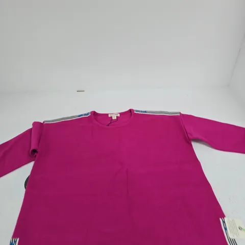 MUDFLOWER WOMEN'S SWEATSHIRT – PINK, UK 10 (EU 38, US 6)