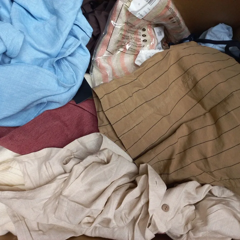 APPROXIMATELY 20 ASSORTED CLOTHING AND FASHION PRODUCTS IN VARIOUS STYLES AND SIZES - COLLECTION ONLY