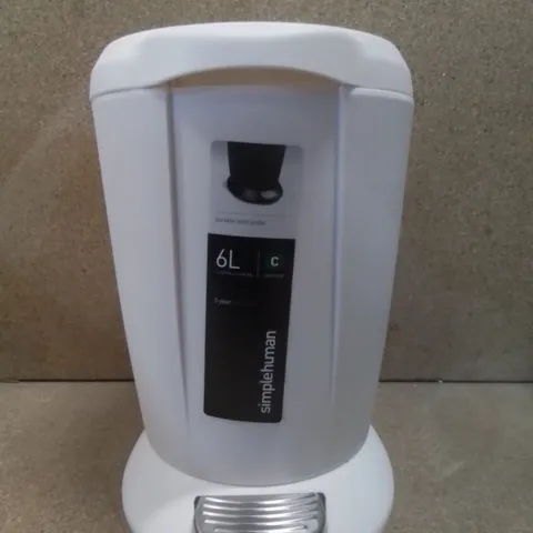 SIMPLE HUMAN 6L DUST BIN