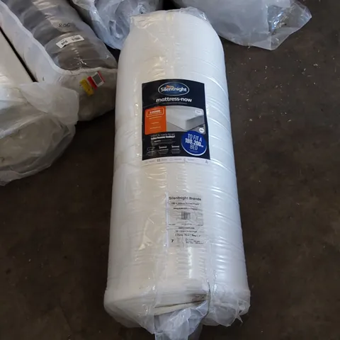QUALITY BAGGED SILENTNIGHT 3-ZONE MEMORY FOAM SUPERKING MATTRESS 