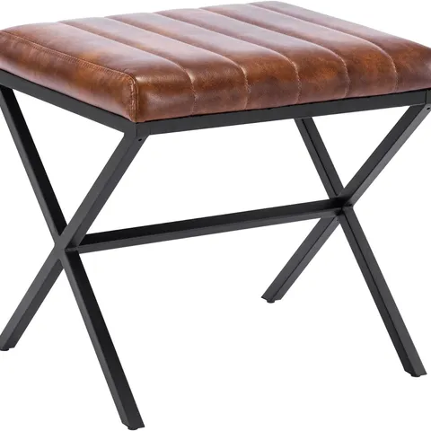 BOXED DUHOME BENCH - YELLOWISH-BROWN/BLACK 