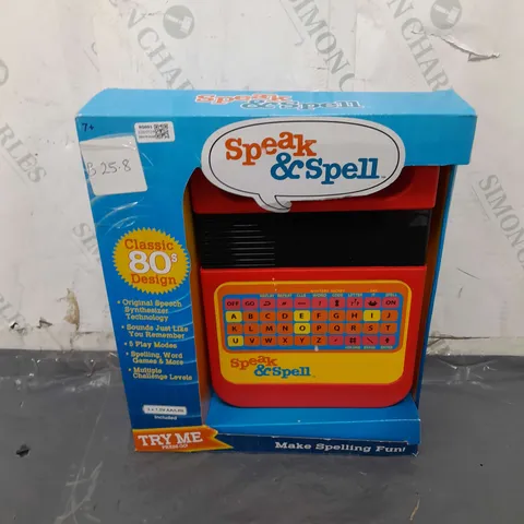 6X SPEAK & SPELL GAMES