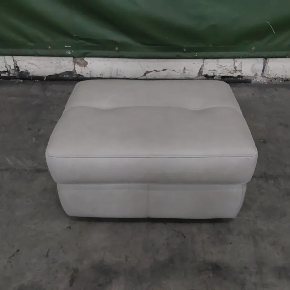 QUALITY G PLAN DESIGNER LEATHER STORAGE OTTOMAN POUF