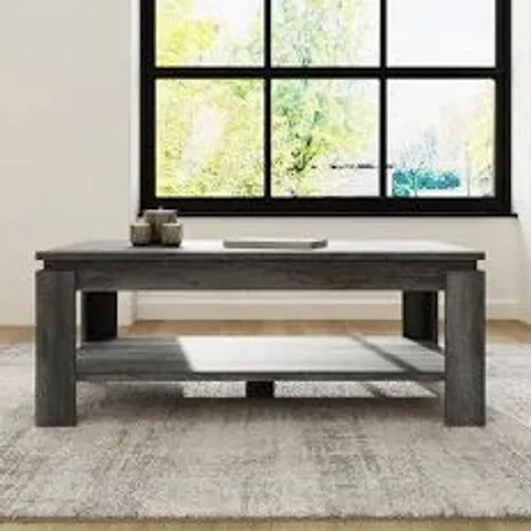 BOXED GFW CANYON COFFEE TABLE - CHARCOAL GREY (1 BOX)