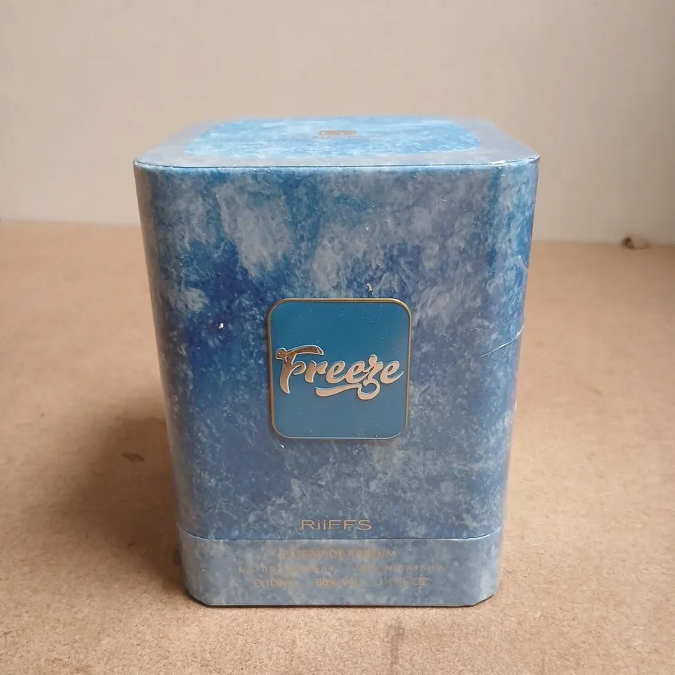 BOXED AND SEALED FREEZE RIFFS EXTRAIT DE PARFUM 100ML
