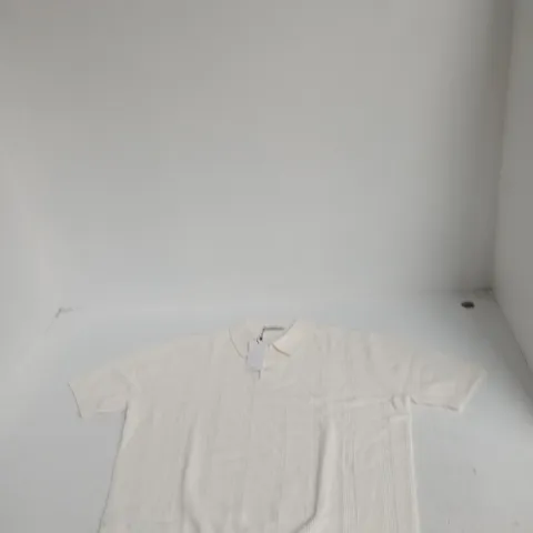 MANGO MNG WHITE KNIT TOP – UK XL