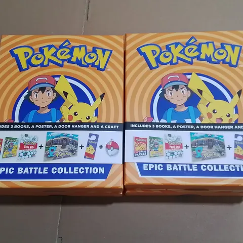 LOT OF 6 BRAND NEW POKEMON EPIC BATTLE COLLECTIONS