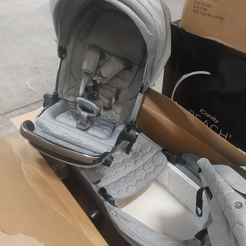 ICANDY PEACH 7 STROLLER - GREY