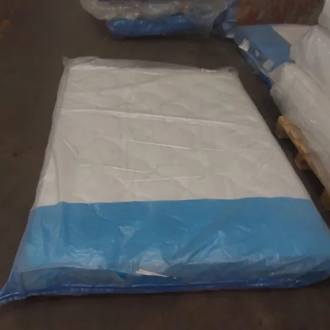 QUALITY BAGGED DOUBLE 135cm AIRSPRUNG LUXURY QUILTED MEDIUM MATTRESS