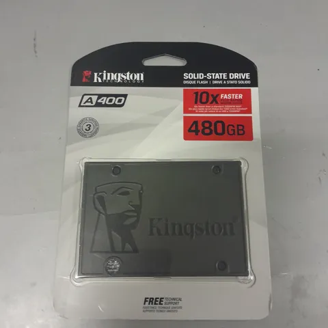 SEALED KINGSTON A400 480GB SOLID-STATE DRIVE