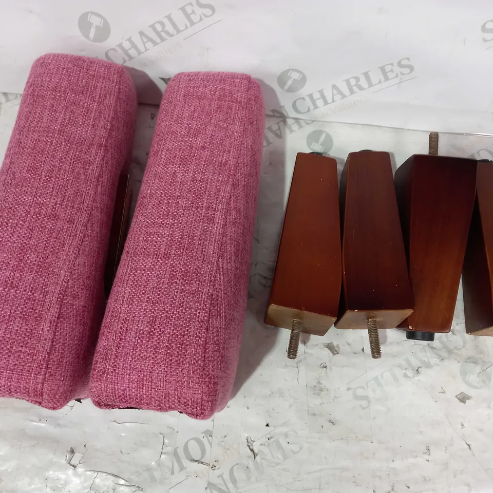 DESIGNER ARM CHAIR IN PINK