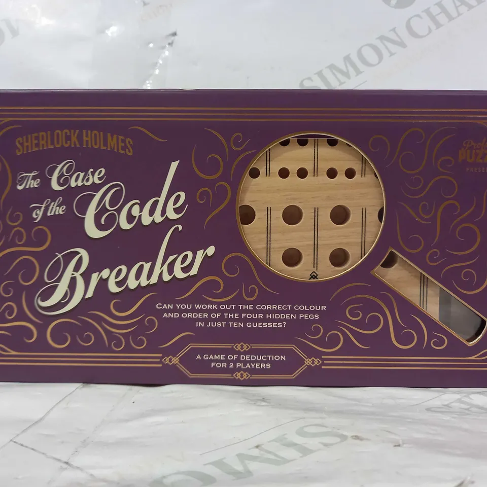 PROFESSOR PUZZLE SHERLOCK HOLMES THE CASE OF THE CODE BREAKER GAME