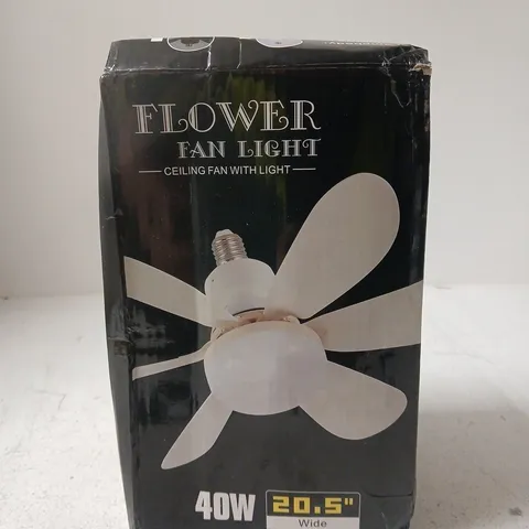 FLOWER FAN LIGHT CEILING FAN WITH LIGHT – 40W