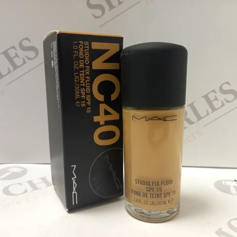 MAC COSMETICS STUDIO FIX FLUID SPF15 30ML #NC40