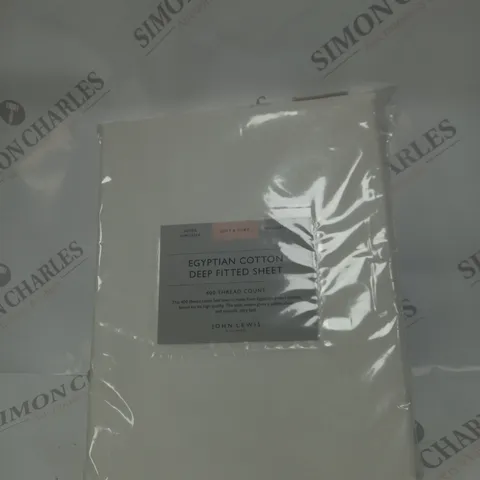 EGYPTIAN COTTON DEEP FITTED SHEETS 400 THREAD COUNT - SUPER KING SIZED