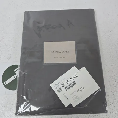 JD WILLIAMS DOUBLE DUVET COVER BEDDING SET