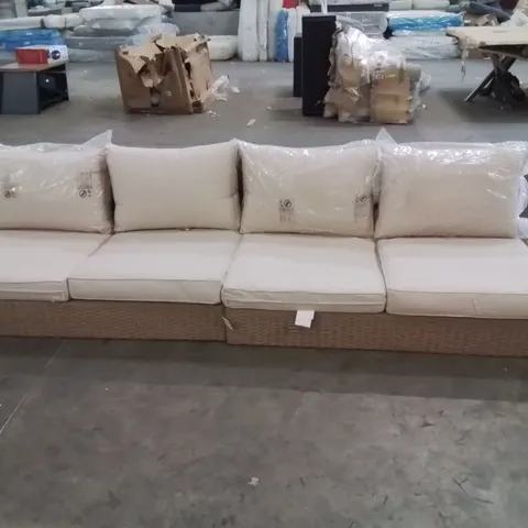 VIRTUE 5 PERSON RATTAN GARDEN SEATING GROUP