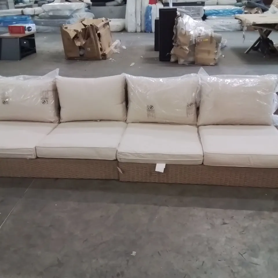VIRTUE 5 PERSON RATTAN GARDEN SEATING GROUP