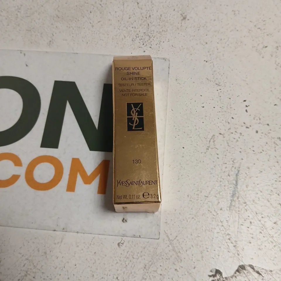 YVES SAINT LAURENT ROUGE VOLUPTÉ SHINE LIPSTICK – SHADE 130 