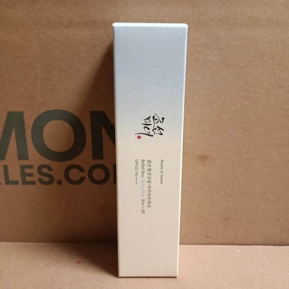 BEAUTY OF JOSEON RELIEF SUN AQUA-FRESH RICE + B5 (50ML)