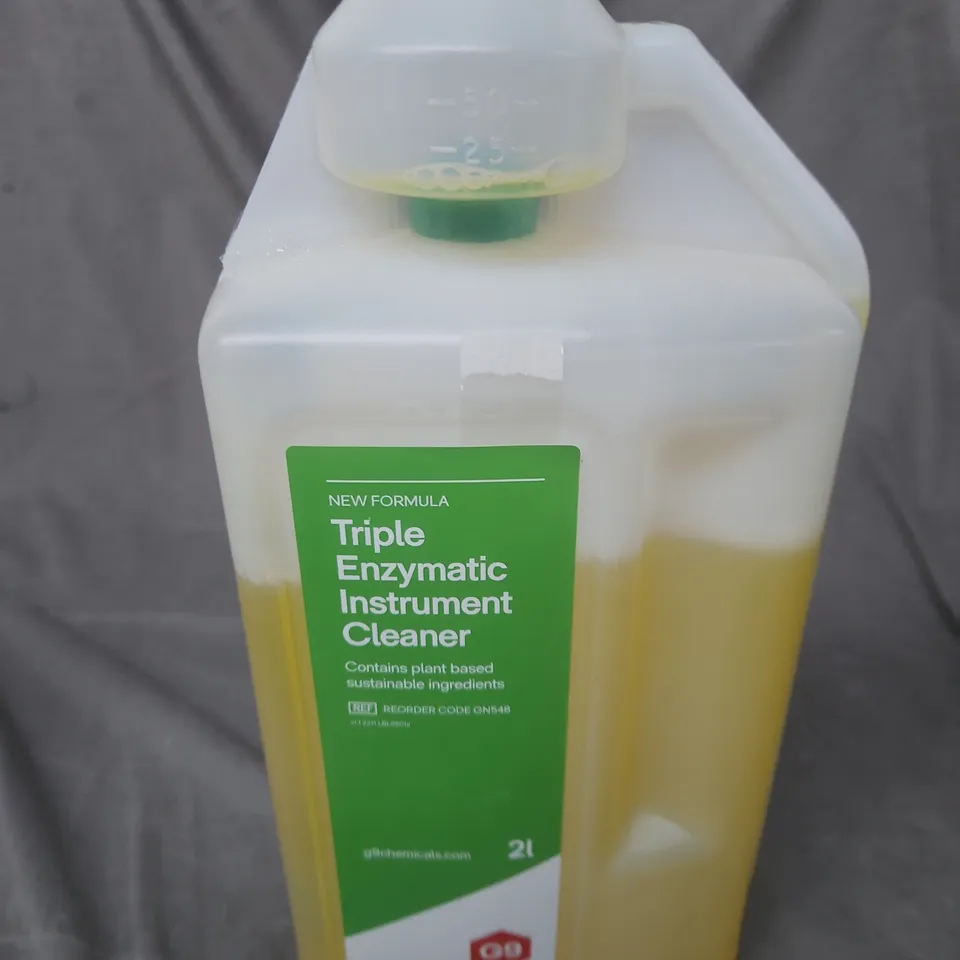APPROXIMATELY 5 X ASSORTED HOUSEHOLD LIQUIDS INCLUDING TANNIN REMOVER AND TRIPLE ENZYMATIC INSTRUMENT CLEANER 