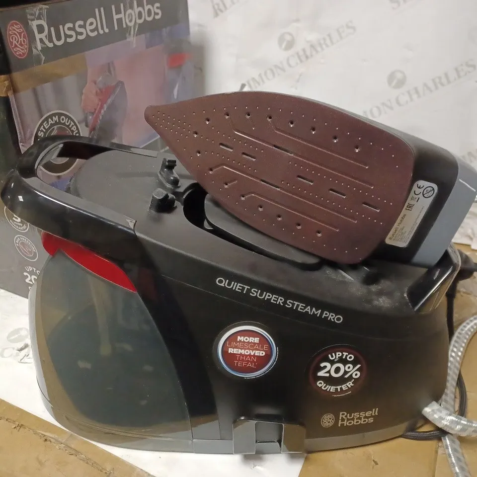 RUSSELL HOBBS QUIET SUPER STEAM PRO IRON