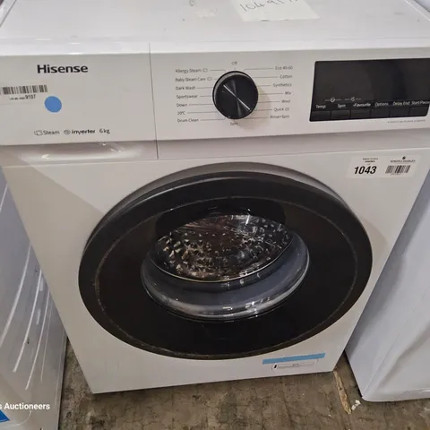 HISENSE FREESTANDING 6KG WASHING MACHINE WHITE