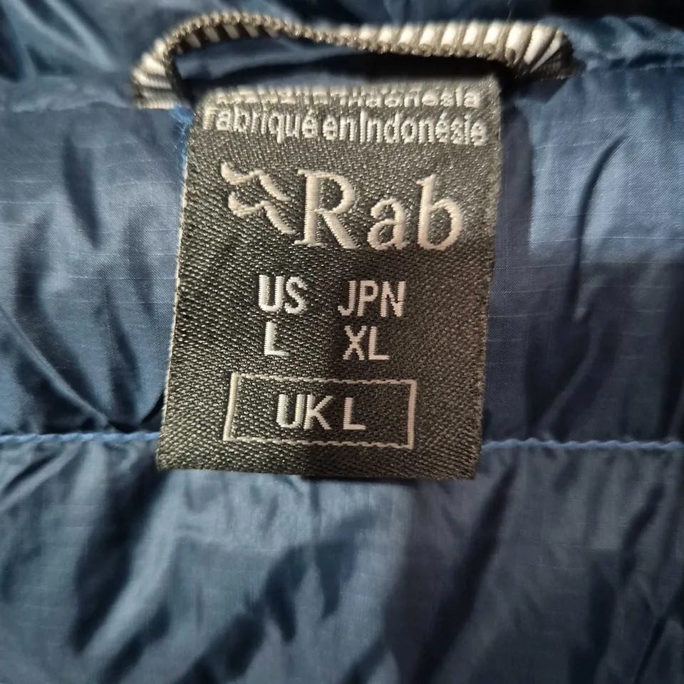 RAB MICROLIGHT ALPINE JACKET – BLUE, UK SIZE L