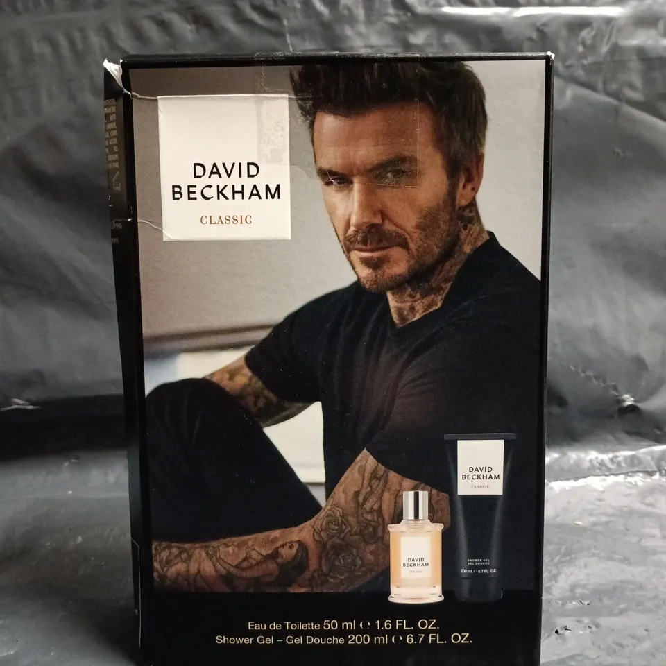 DAVID BECKHAM CLASSIC EAU DE TOILETTE & SHOWER GEL DUO SET