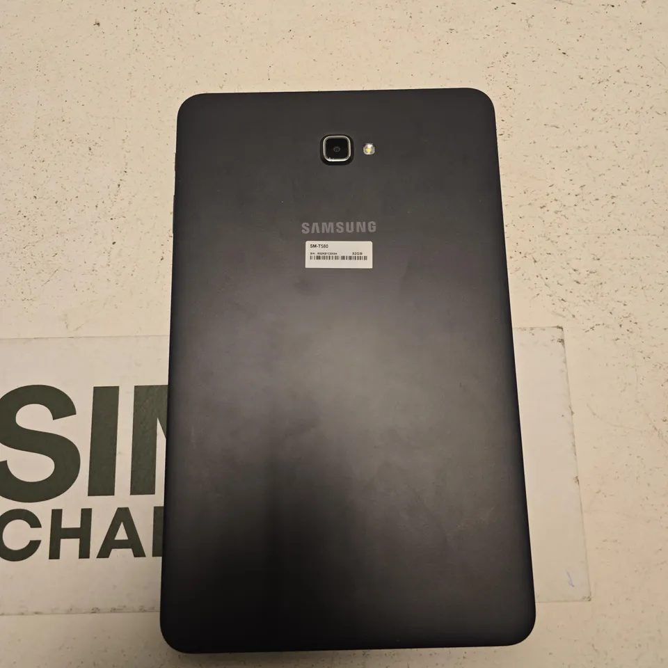 SAMSUNG GALAXY TAB A 10.1 SM-T580 TABLET – BLACK, 32GB