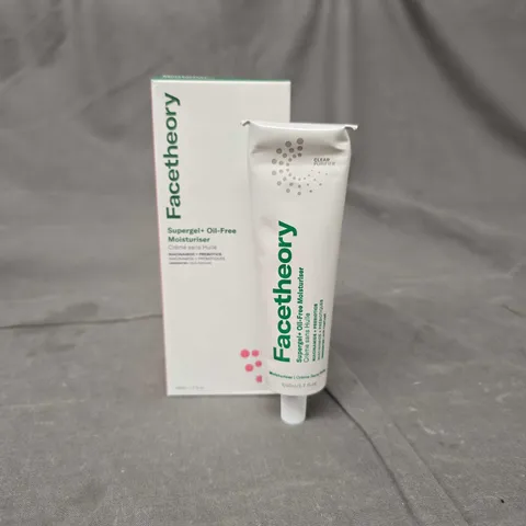FACETHEORY SUPERGEL+ OIL FREE MOISTURISER 50ML