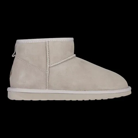 BOXED PAIR OF EMU STINGER MICRO WATER RESISTANT SHEEPSKIN BOOTS IN DUSK - UK 7