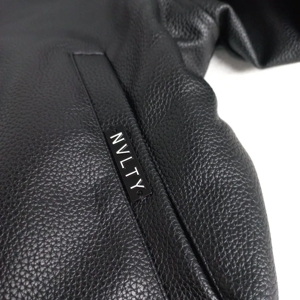 NVLTY AVIATOR JACKET IN BLACK - MEDIUM