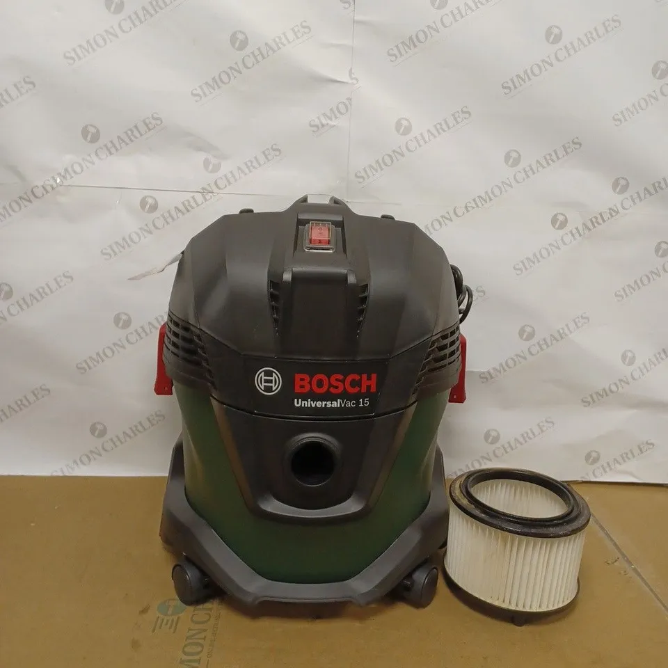 BOSCH UNIVERSALVAC 15 WET AND DRY VACUUM CLEANER 