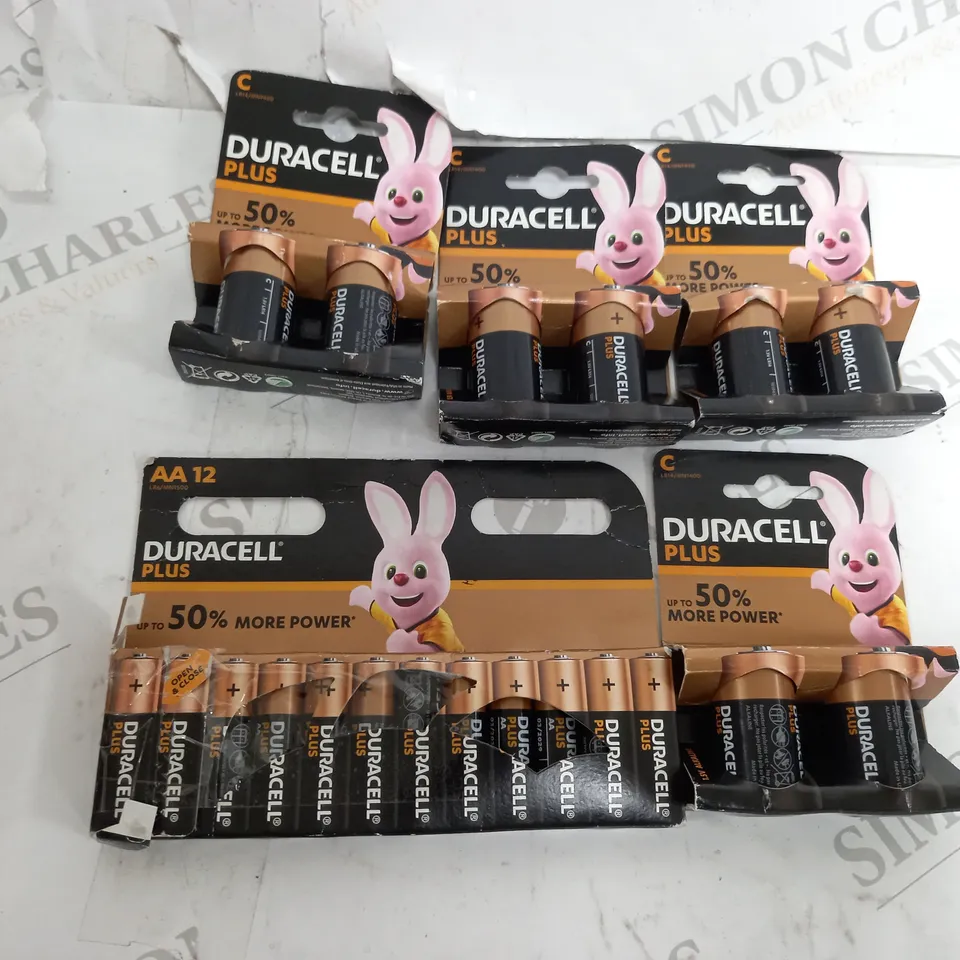 DURACELL BATTERY SET OF 5