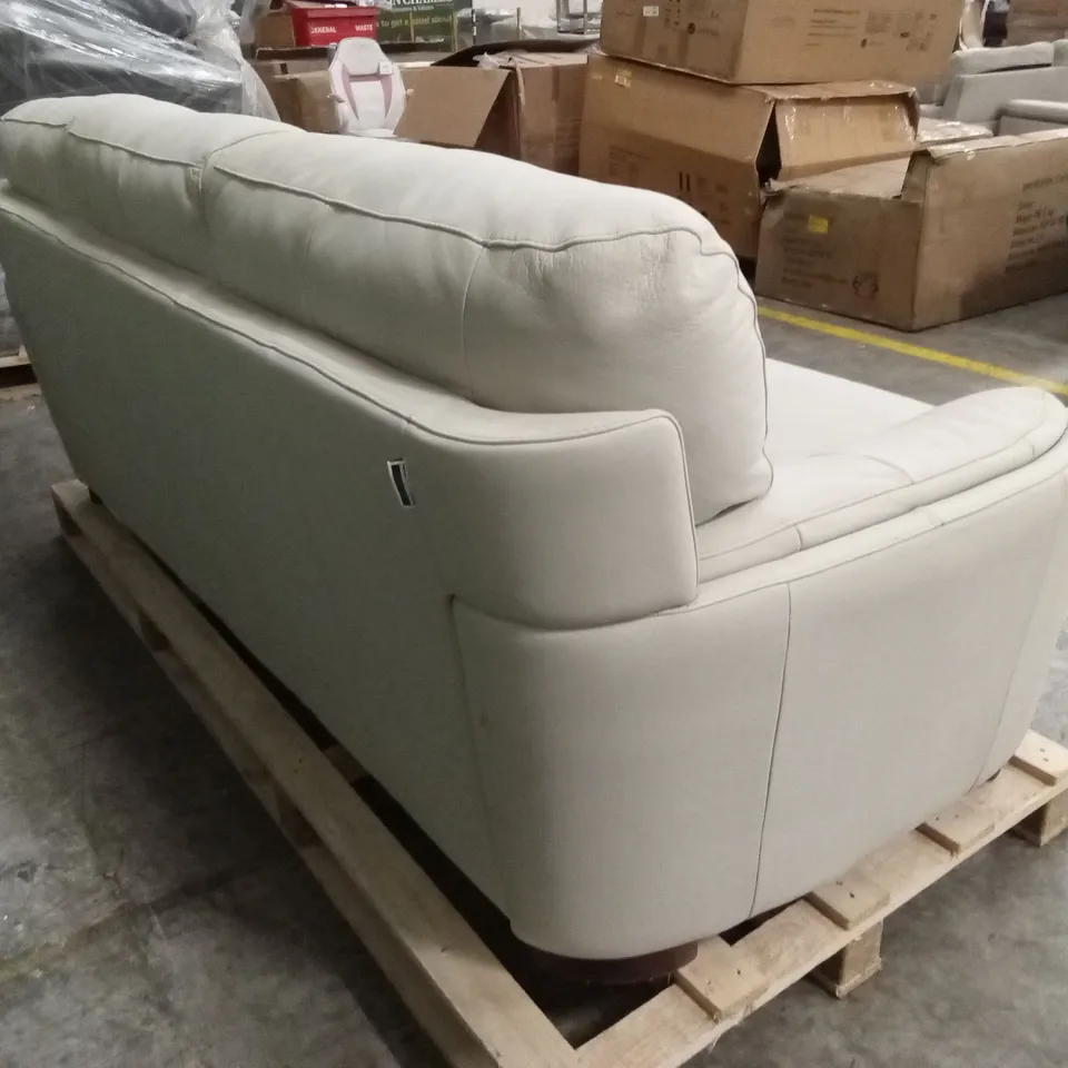 QUALITY DESIGNER ITALIAN MADE 3 SEATER LEATHER SOFA