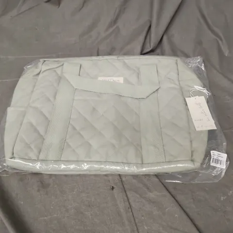 AVERY ROW BABY CHANGING BAG IN SAGE
